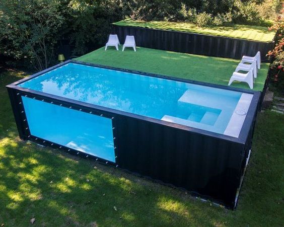 Piscine container 20 pieds