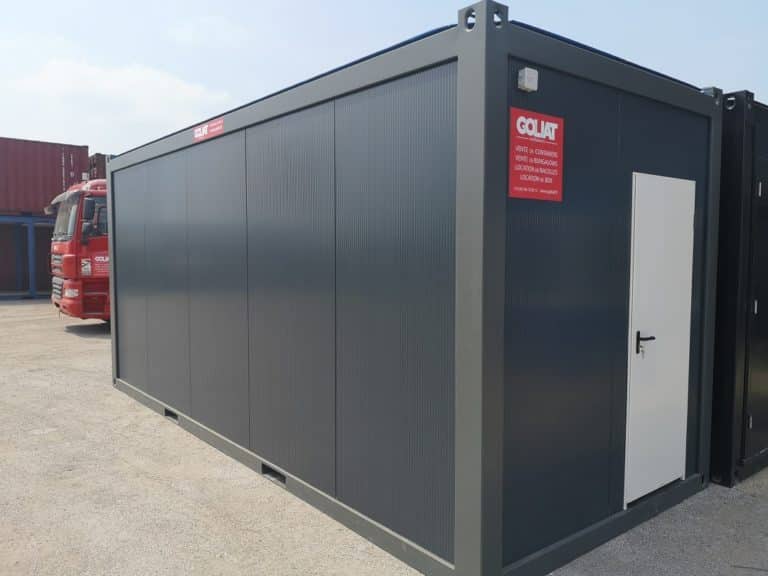 Bungalow bureau Bungalo de chantier Module préfabriqué Gamme pro Goliat Containers