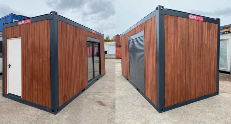 Modules préfabriqués Construction modualire Bâtiment préfabriqué Bureau Modulaire Goliat Containers