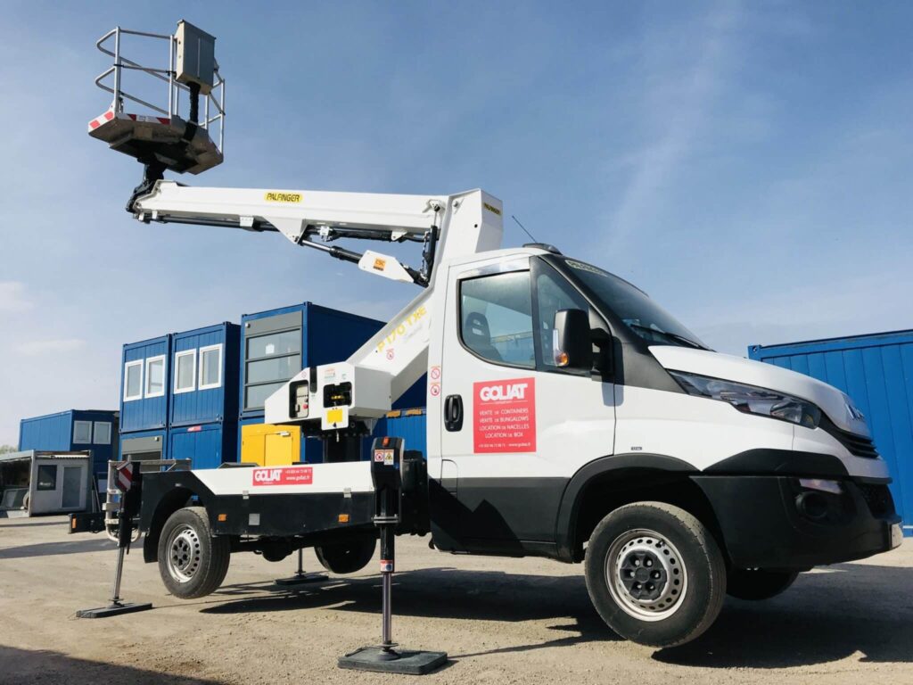 Camion Nacelle Goliat Palfinger